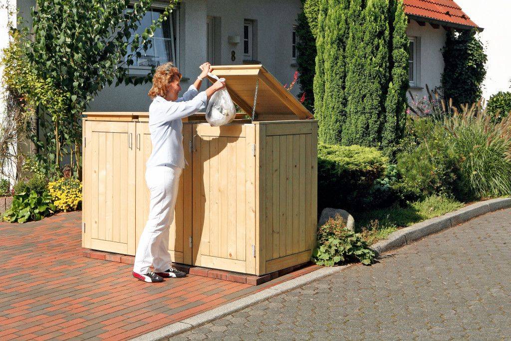 Müllbox Binto Nadelholz kdi