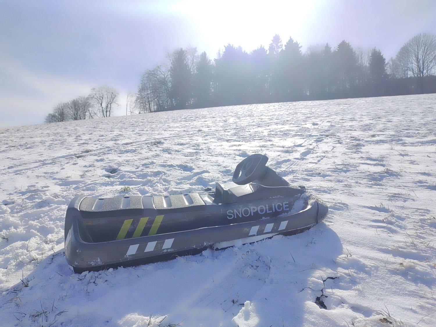 2er Lenkschlitten Sno Police