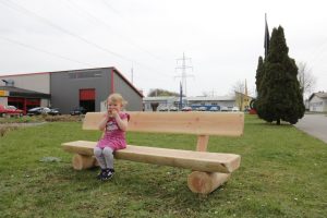 Feldberg Baumstammbank für Kinder