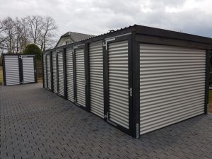 Abstellräume mit Stahlwänden