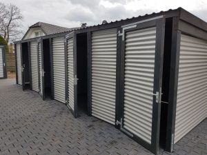 Abstellräume mit Stahlwänden