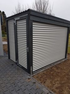 Abstellräume mit Stahlwänden